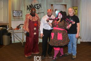 The Awaken Shock Haunt crew while attending Blood Bash '17