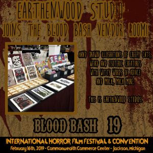 Earthenwood Studios coming to Blood Bash 19 Vendor Hall!