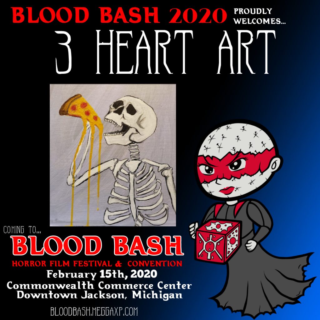 3 Heart Art coming to Blood Bash 2020!