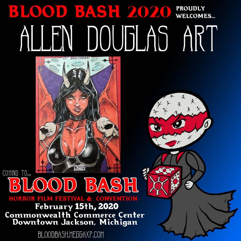 Allen Douglas Art Coming to Blood Bash 2020