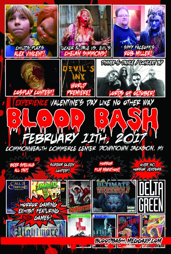 Blood Bash 2017 Original Promo Card